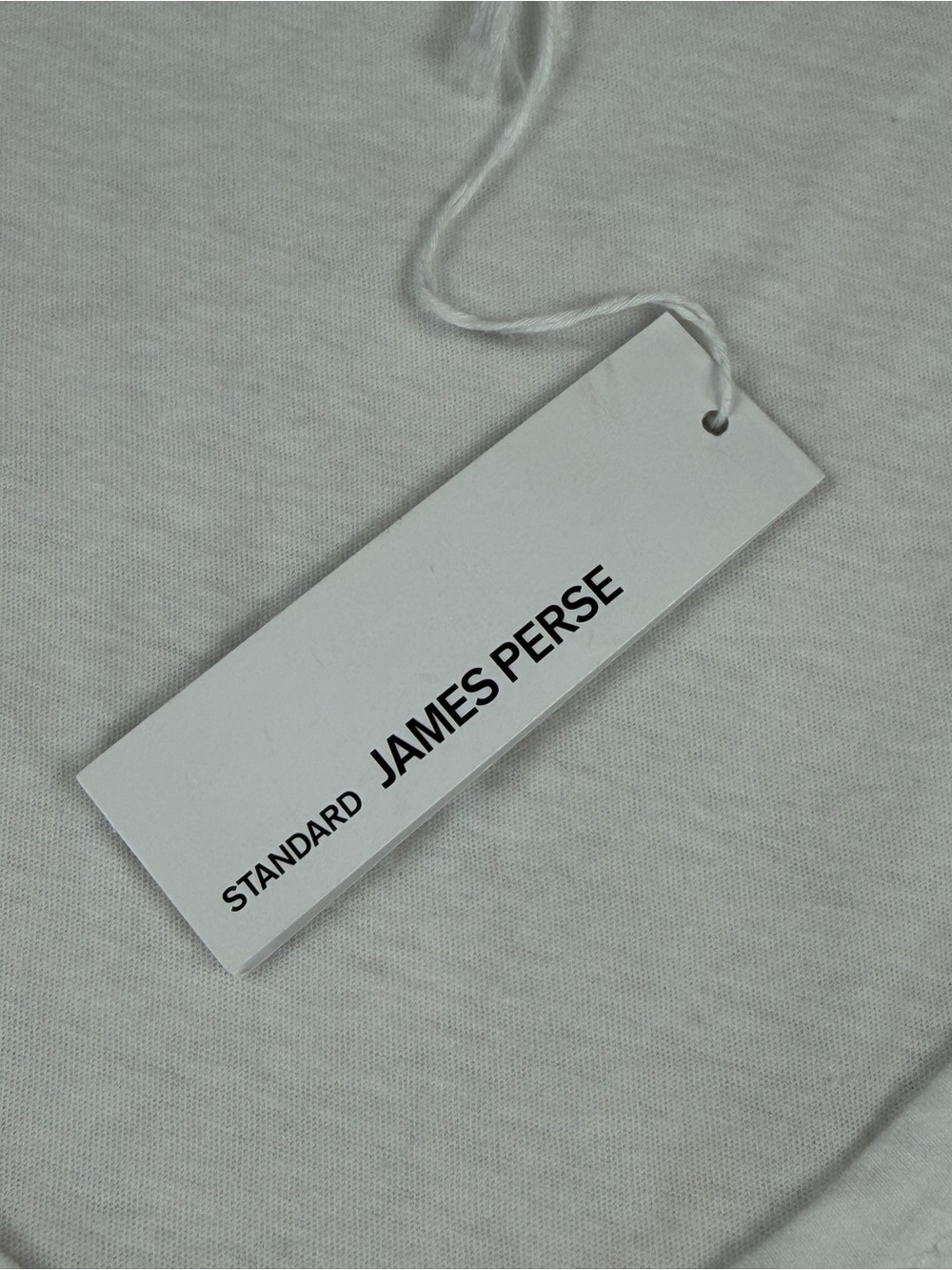 NWT James Perse Standard White Cotton Pocket Tank Top Size 1 (Small) - Picture 9 of 10